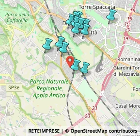 Mappa Via Polia, 00178 Roma RM, Italia (1.852)