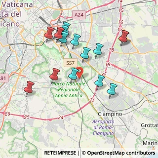 Mappa Via Polia, 00175 Roma RM, Italia (4.11)