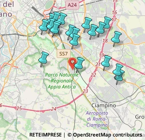 Mappa Via Polia, 00178 Roma RM, Italia (4.246)