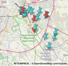 Mappa Via Polia, 00178 Roma RM, Italia (4.4035)