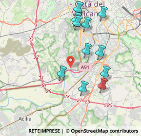 Mappa Via Fulda, 00148 Roma RM, Italia (4.14182)