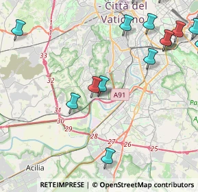 Mappa Via Fulda, 00148 Roma RM, Italia (6.55222)