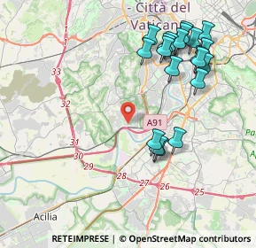 Mappa Via Fulda, 00148 Roma RM, Italia (4.705)