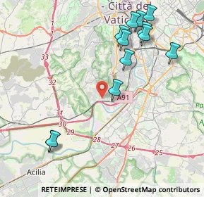 Mappa Via Fulda, 00148 Roma RM, Italia (4.9425)