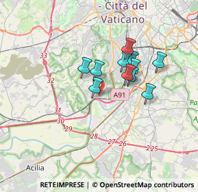 Mappa Via Fulda, 00148 Roma RM, Italia (2.72455)