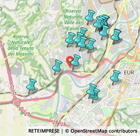 Mappa Via Fulda, 00148 Roma RM, Italia (2.127)