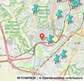 Mappa Via Fulda, 00148 Roma RM, Italia (3.44583)