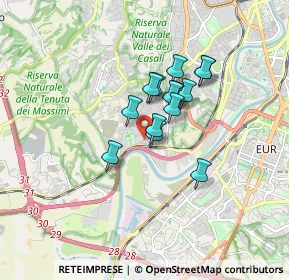 Mappa Via Fulda, 00148 Roma RM, Italia (1.20857)