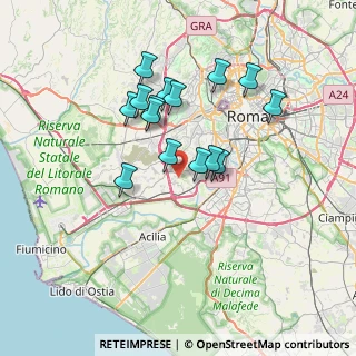 Mappa 00148 Roma RM, Italia (6.40333)