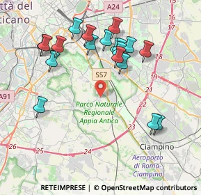 Mappa Via Lucio Volumnio, 00178 Roma RM, Italia (4.31158)