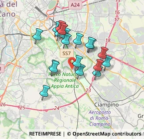 Mappa , 00178 Roma RM, Italia (3.07842)