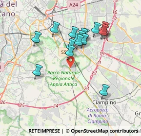 Mappa , 00178 Roma RM, Italia (3.51529)