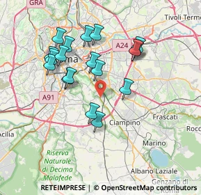 Mappa , 00178 Roma RM, Italia (7.31222)