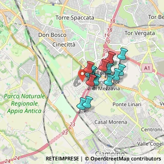 Mappa Via Casale Ferranti, 00173 Roma RM, Italia (1.21125)