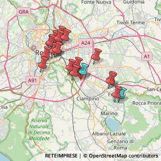 Mappa Via Casale Ferranti, 00173 Roma RM, Italia (7.2355)