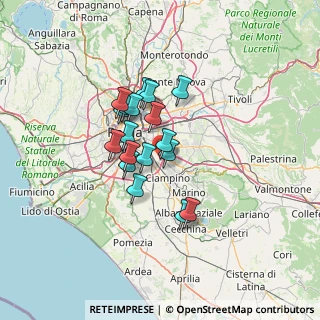 Mappa Via Casale Ferranti, 00173 Roma RM, Italia (10.22)