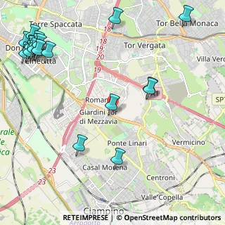 Mappa Via Tuscolana, 00173 Roma RM, Italia (3.3615)