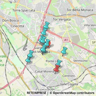 Mappa Via Tuscolana, 00173 Roma RM, Italia (1.43)