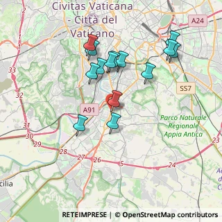 Mappa Colombo- Agricoltura, 00144 Roma RM, Italia (3.73714)