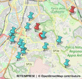 Mappa Via Pomarico, 00178 Roma RM, Italia (2.34)