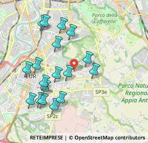 Mappa Via Pomarico, 00178 Roma RM, Italia (2.11833)