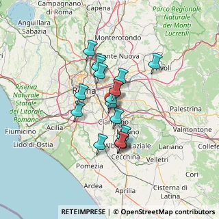 Mappa Via Sant'Agata di Esaro, 00173 Roma RM, Italia (10.36611)