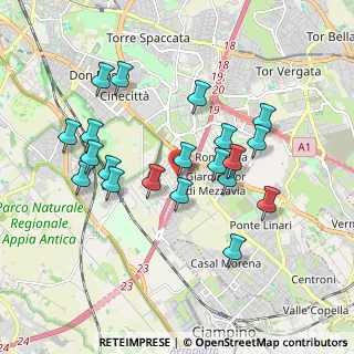 Mappa Via S. Giorgio Morgeto, 00173 Roma RM, Italia (1.875)