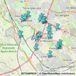 Mappa Via S. Giorgio Morgeto, 00173 Roma RM, Italia (1.942)