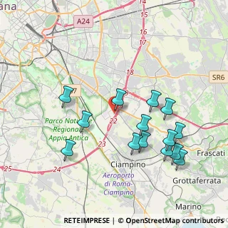 Mappa Via Santa Caterina Albanese, 00173 Roma RM, Italia (4.22286)