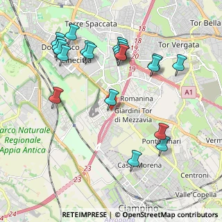 Mappa Via Santa Caterina Albanese, 00173 Roma RM, Italia (2.362)