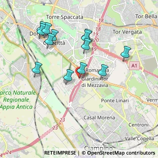 Mappa Via Santa Caterina Albanese, 00173 Roma RM, Italia (2.11615)