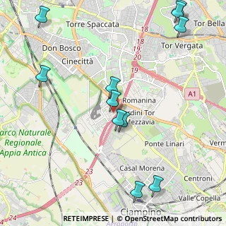 Mappa Via Santa Caterina Albanese, 00173 Roma RM, Italia (2.75273)