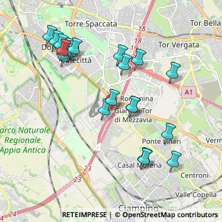 Mappa Via Santa Caterina Albanese, 00173 Roma RM, Italia (2.285)