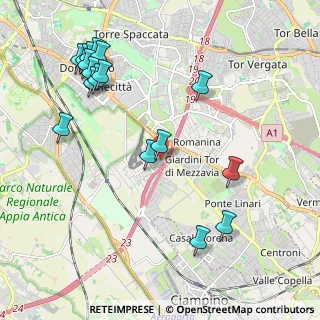 Mappa Via Santa Caterina Albanese, 00173 Roma RM, Italia (2.58)