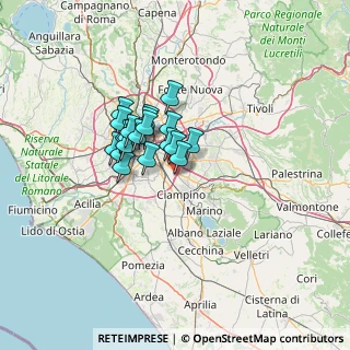 Mappa Via Santa Caterina Albanese, 00173 Roma RM, Italia (9.4495)