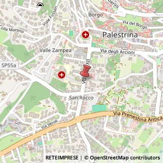 Mappa Viale Pio XII, 38, 00036 Palestrina, Roma (Lazio)
