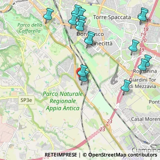 Mappa Via Appia Nuova, 00178 Roma RM, Italia (2.80875)