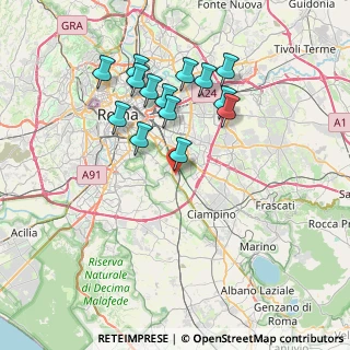 Mappa Via Appia Nuova, 00178 Roma RM, Italia (7.37857)