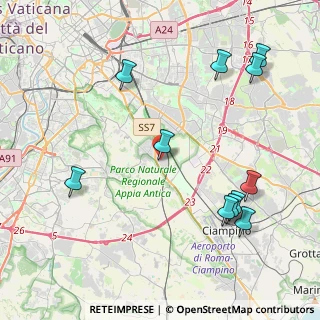 Mappa Via Appia Nuova, 00178 Roma RM, Italia (5.20636)