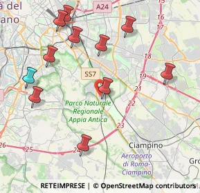 Mappa Via Appia Nuova, 00178 Roma RM, Italia (4.87455)