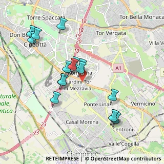Mappa Via Cerzeto, 00173 Roma RM, Italia (2.03063)
