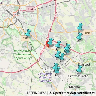 Mappa Via Filogaso, 00173 Roma RM, Italia (4.16417)