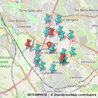 Mappa Via Filogaso, 00173 Roma RM, Italia (1.679)