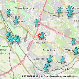 Mappa Via Filogaso, 00173 Roma RM, Italia (3.443)