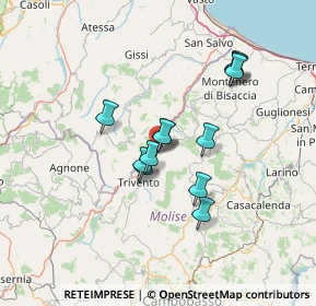 Mappa Via Vittorio Veneto, 86020 Roccavivara CB, Italia (11.24667)