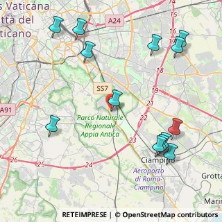 Mappa Siderno, 00178 Roma RM, Italia (5.51462)
