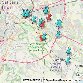 Mappa Siderno, 00178 Roma RM, Italia (4.69)