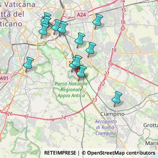 Mappa Siderno, 00178 Roma RM, Italia (4.39769)
