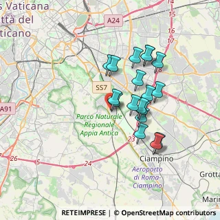 Mappa Siderno, 00178 Roma RM, Italia (3.11722)