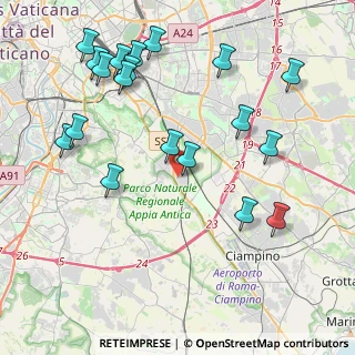 Mappa Siderno, 00178 Roma RM, Italia (5.05579)